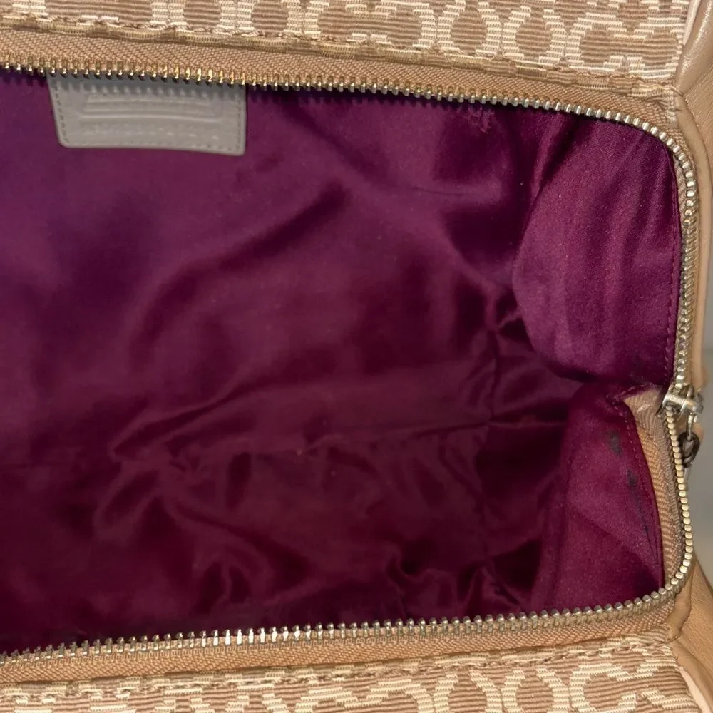 Coach Bag Purse Handbag Kimberly Needlepoint Carry All Crossbody Convert Tote